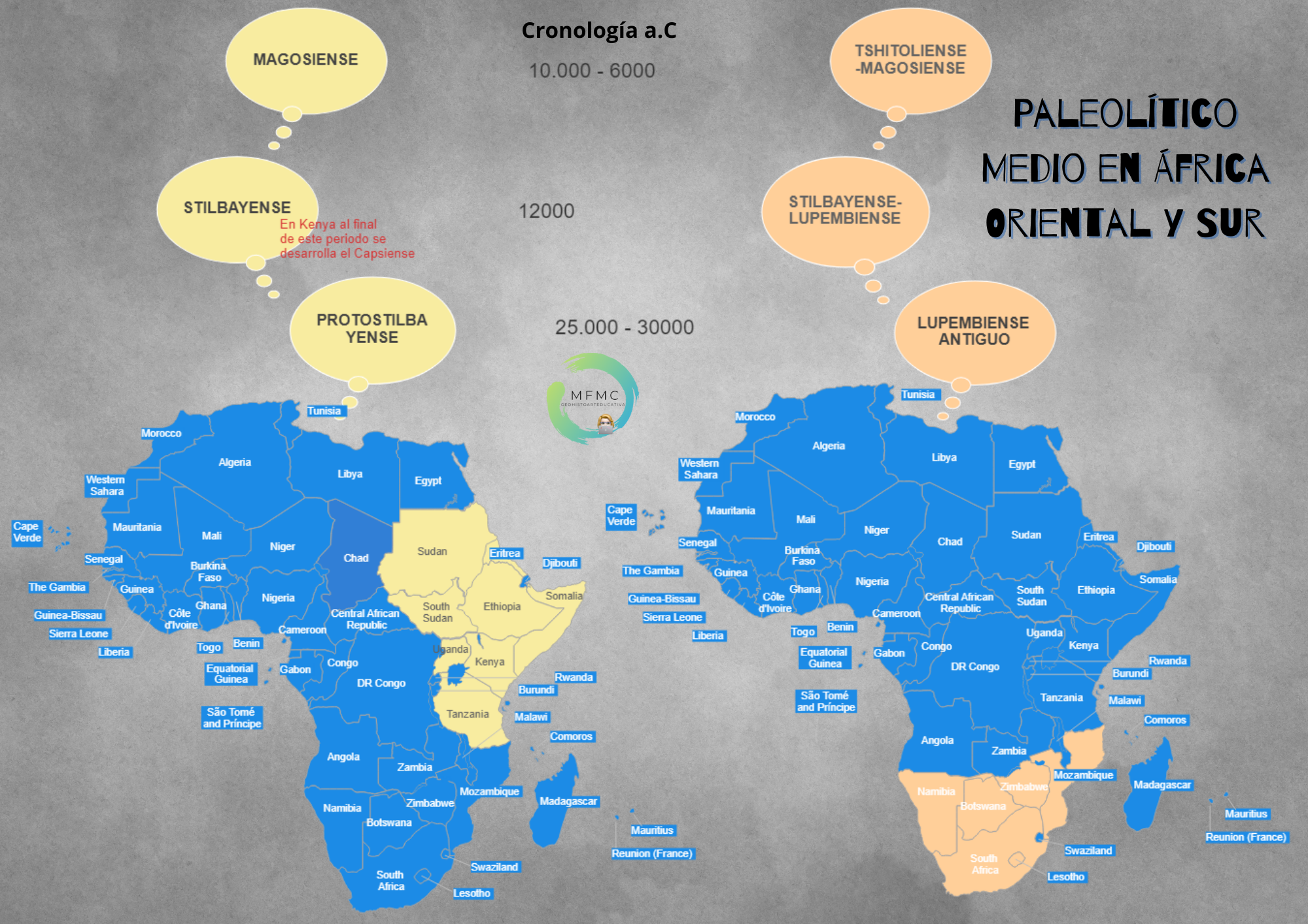 Paleoliticomedio en África